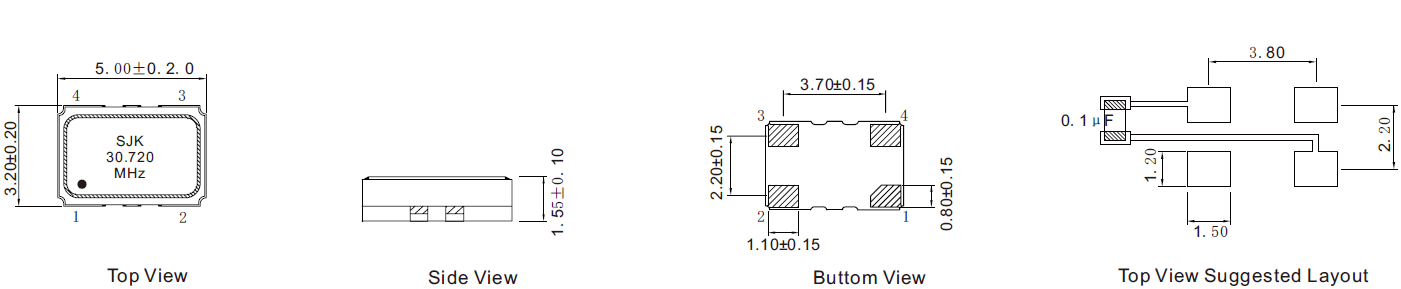 smd-5032-tcxo-dimensions