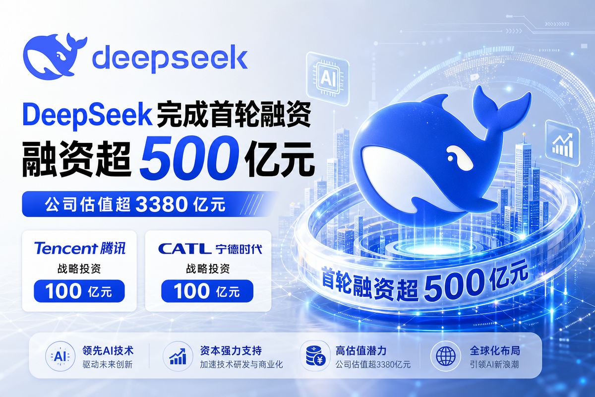 DeepSeek拿了500亿，这笔钱最终会流向哪里？