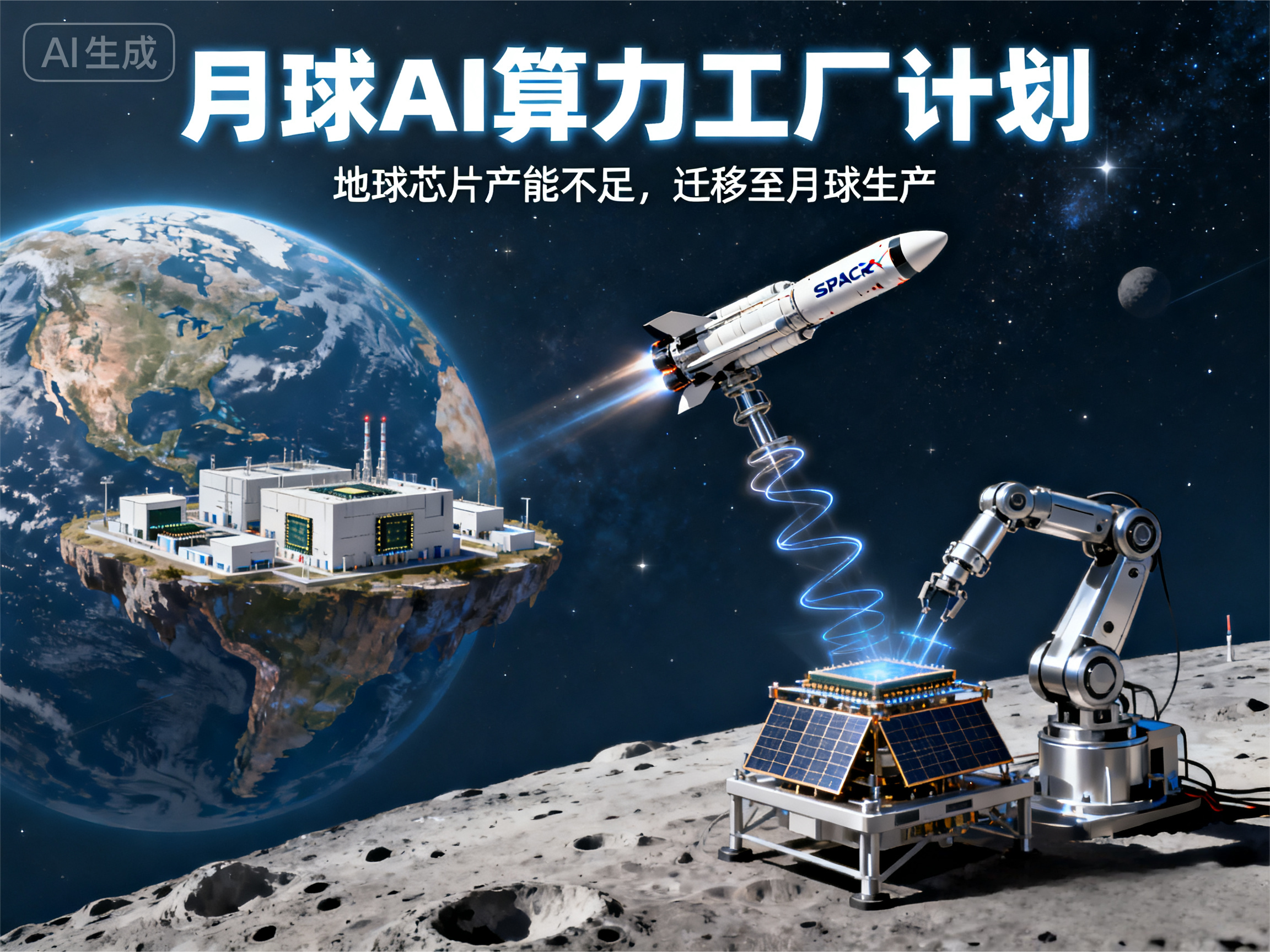 太空制造芯片